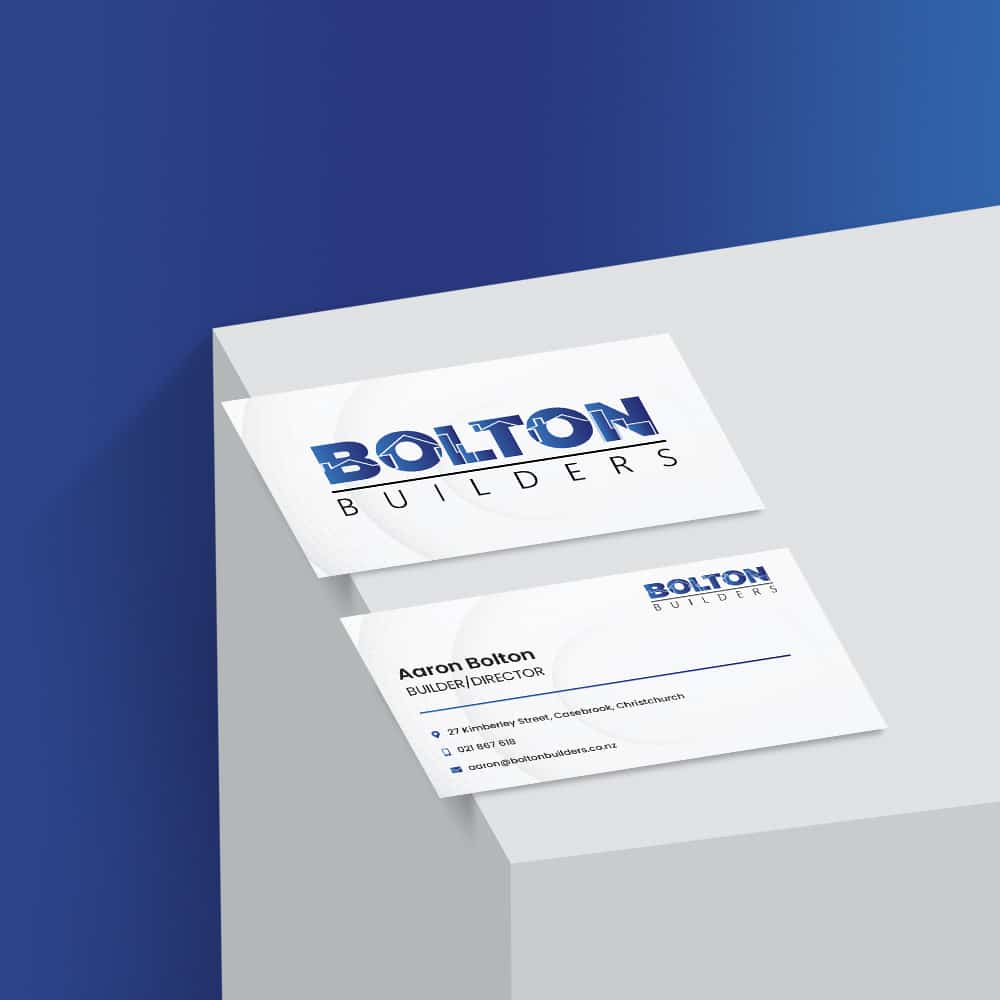 Bolton Builders Business Cards