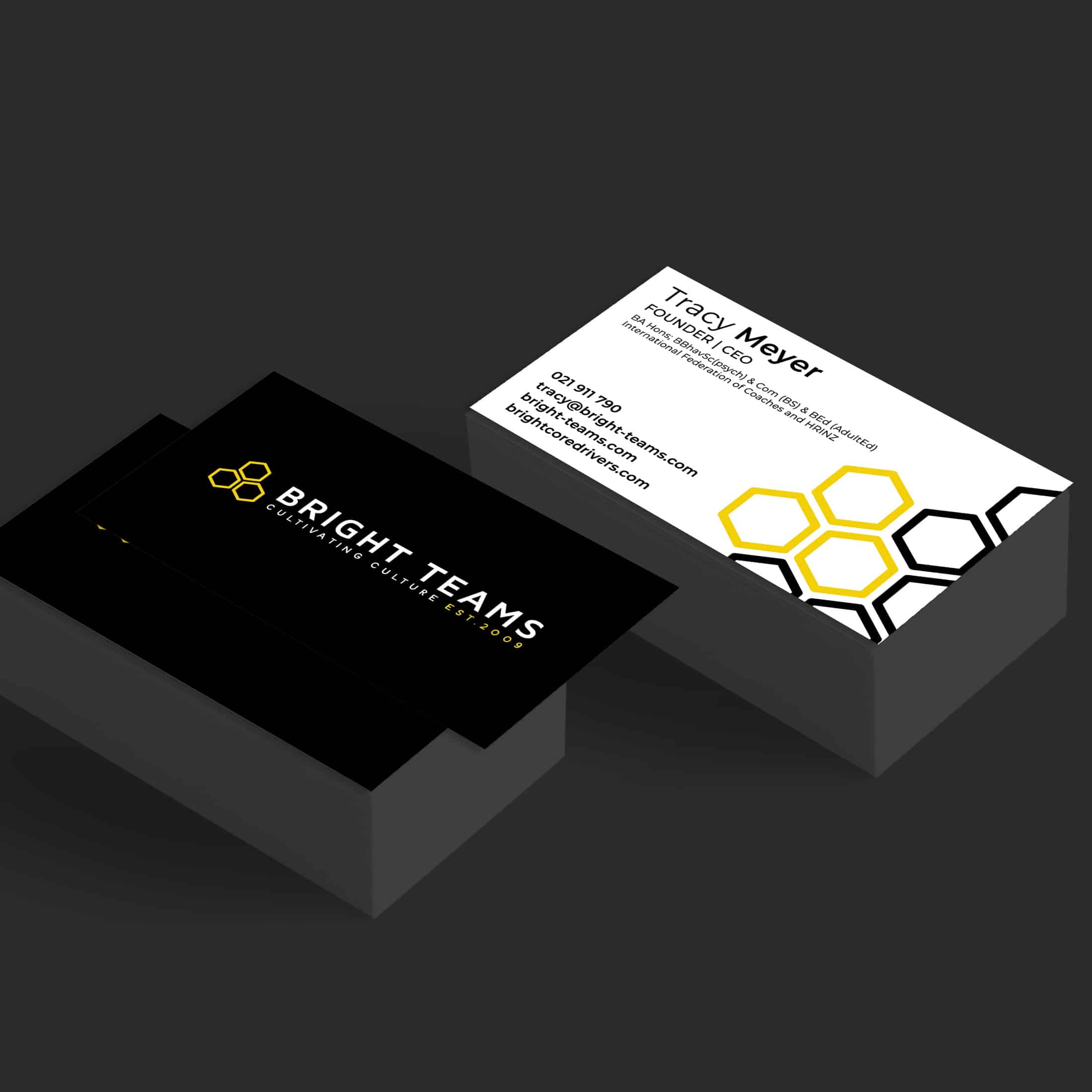 Bright Teams Business Cards