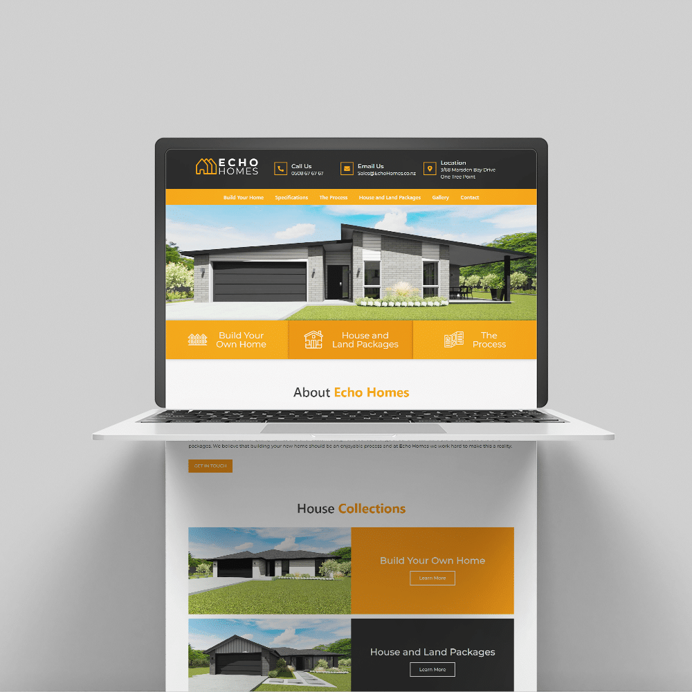 Echo Homes Website